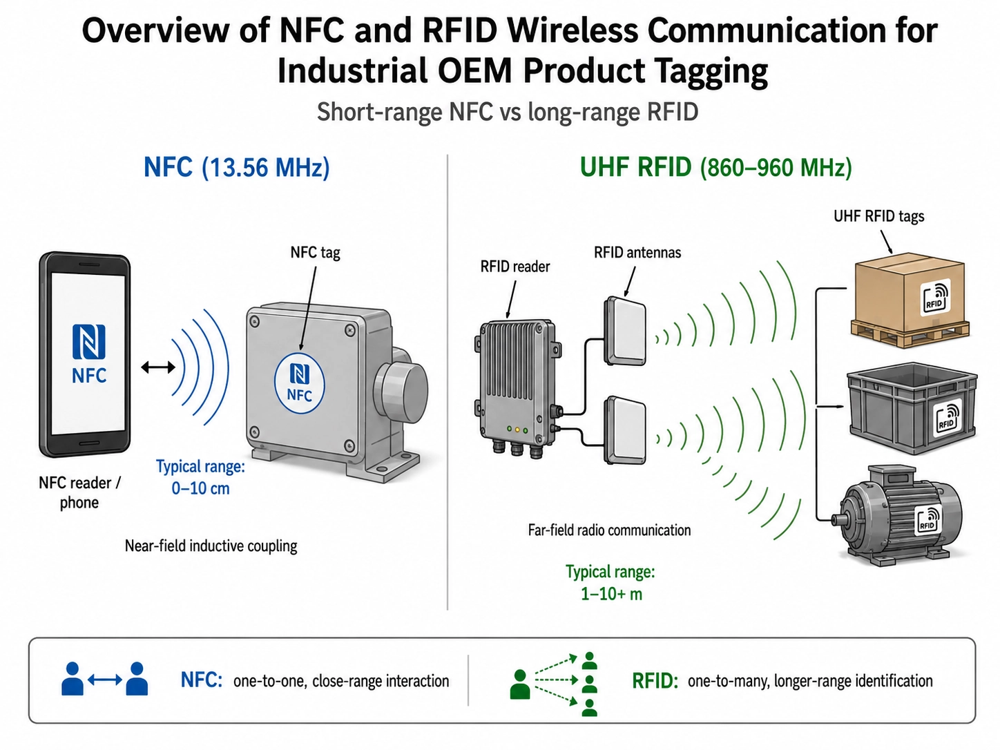 NFC verzus RFID pre vlastnú výrobu: Štatistiky OEM od Syntek RFID Factory